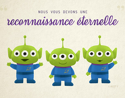 Dessin ✽ Aliens Toy Story