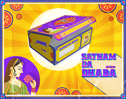 Satnam Da Dhaba | Packaging Design
