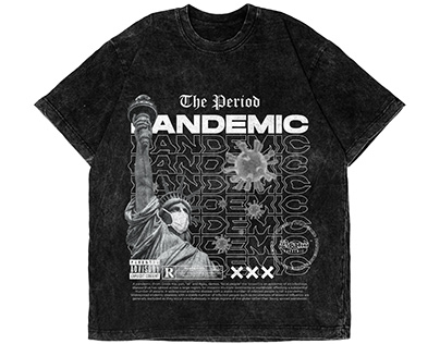 Pandemic V.2 Artwork - Tshirt and Hoodie Merch