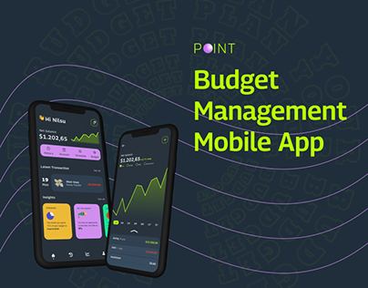 Point - Budget Management App UX/UI Design