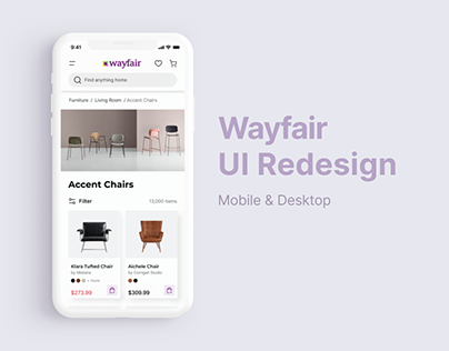 Wayfair Website Redesign
