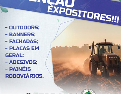 Atenção Expositores - Rondônia Rural Show
