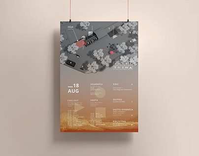 Open - air event poster