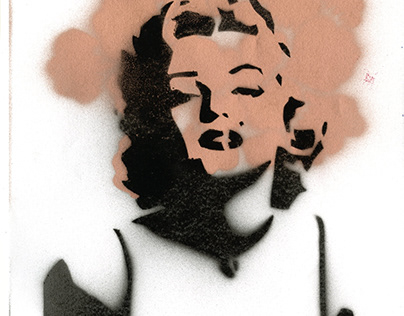 Spray Paint Marilyn