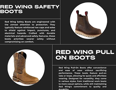 Shop RED Wing Boots Online