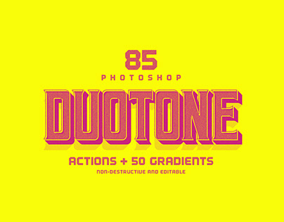 Duotone Actions and Gradients - Vol. 01