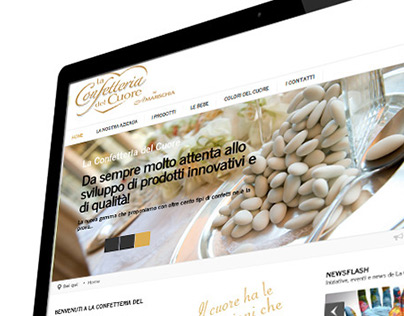 Website La Confetteria del Cuore
