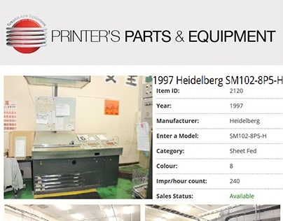1997 Heidelberg SM102-8P5-H by Used Presses