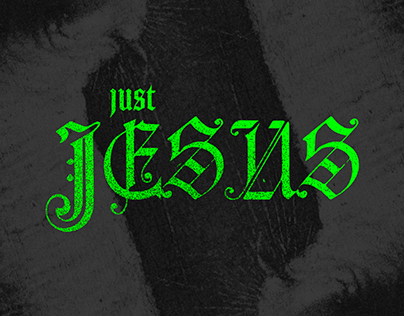 Just JESUS sermon series art package