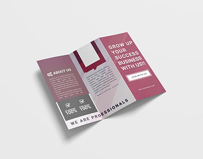 Digital Marketing Business Tri-Fold Brochure Template