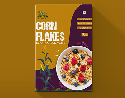 CORN FLAKES PACKAGE DESIGN