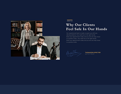 Website Design for a Lawyer / Solicitor