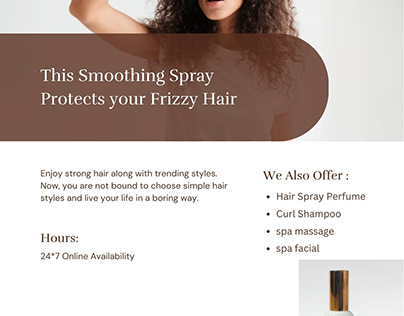 This Smoothing Spray Protects your Frizzy Hair