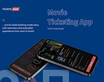 Movie Ticket Booking App (UX/UI Case Study)