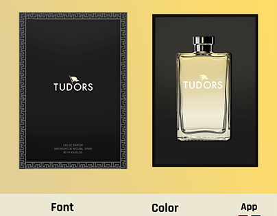 Tudors Parfume Prodact design