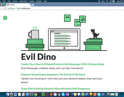 EvilDino, a blog