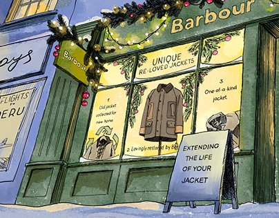 Barbour Christmas advert 2022