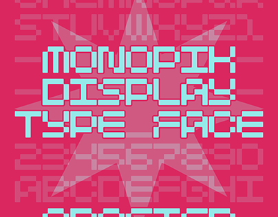 Monopik Free Display Typeface