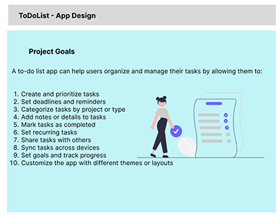 ToDoList - App Design