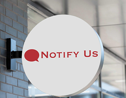 Notify Us Logo Design