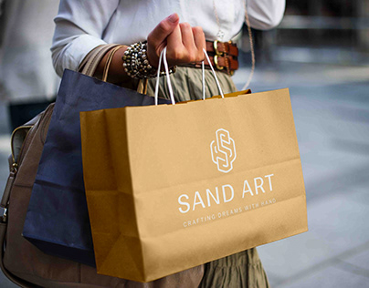 Sand Art Logo Branding