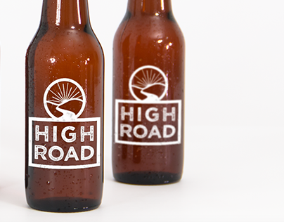 High Road Brewing Company Branding