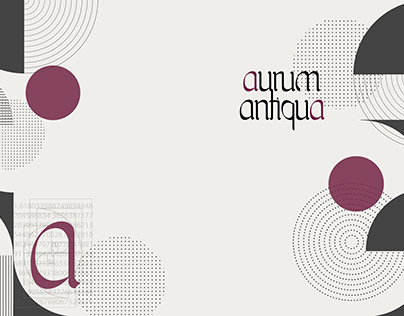 Font Design - Aurum Antiqua
