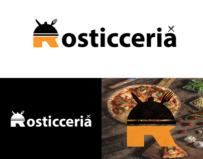 Rosticceria logo design