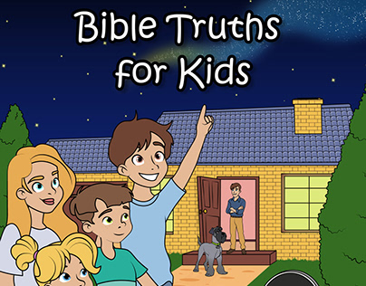 Illustrations for book "Bible Truths for Kids"