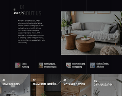 UI for Interior Design Visionaries