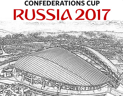 Postcards - Confederations Cup. Russia 2017