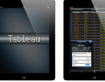 Tableau (iPad ATM Concept App), design/development
