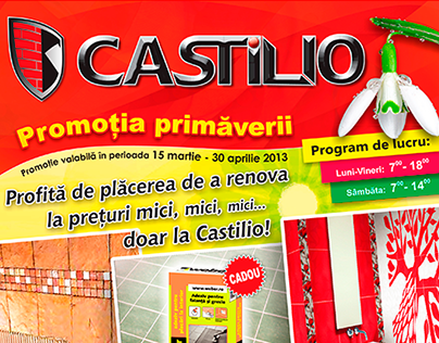Brochure with products&prices - Castilio