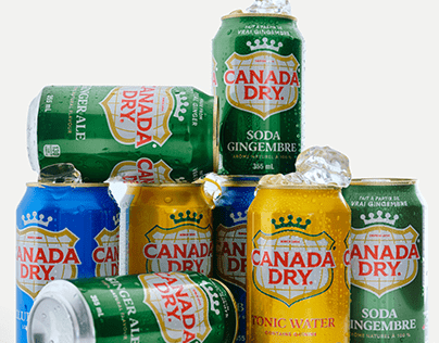 Canada Dry Brand Evolution