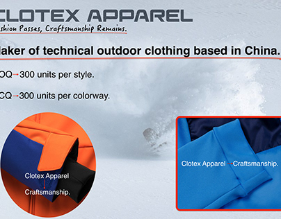 Maker of technical outdoor clothing