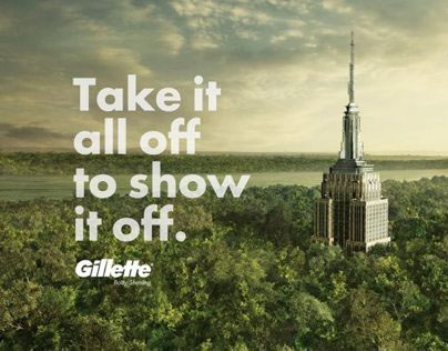 GILLETTE MONUMENTS (Press & Outdoor)