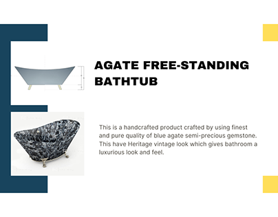 Agate Free-Standing Bathtub
