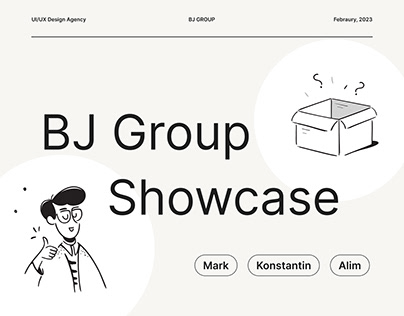 BJ Group Portfolio Showcase | UI/UX Design