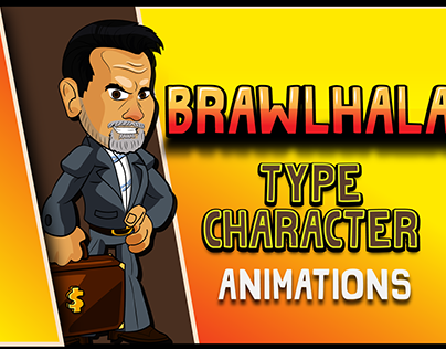 Brawlhalla game type character animations