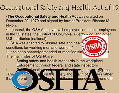 The Basic Provisions of the OSH Act of 1970