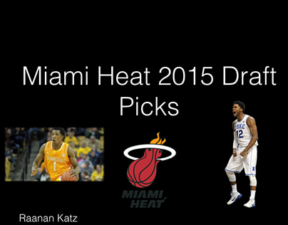 Miami Heat 2015 Draft Picks
