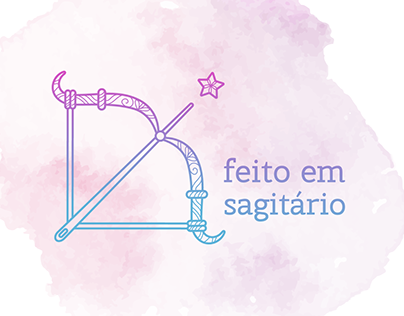 Logotipo | Feito em Sagitário