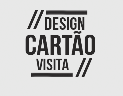 Design - Cartoes de Vista