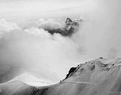 Mont Blanc, Alpes, 2019.