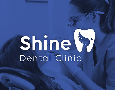 Shine Dental Clinic Logo Design & Branding