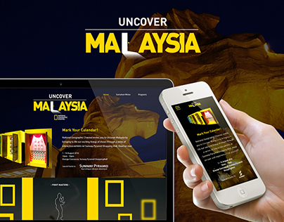 Uncover Malaysia - Microsite Design