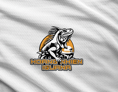 HoangNhien Iguana - Logo