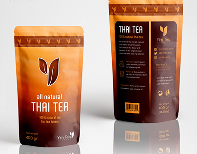 Thai Tea Packaging