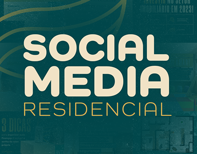 Social Mídia Residencial | Social media poster