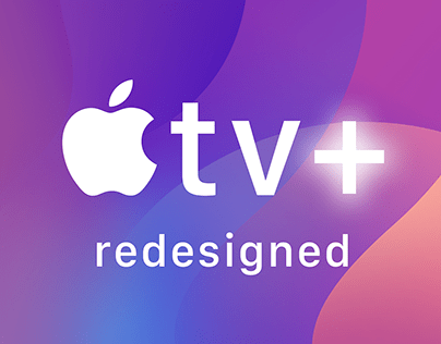 Apple TV + redesign
